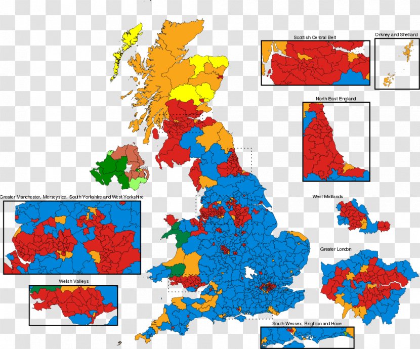 United Kingdom General Election, 2017 2015 2010 - Area - Vote Transparent PNG