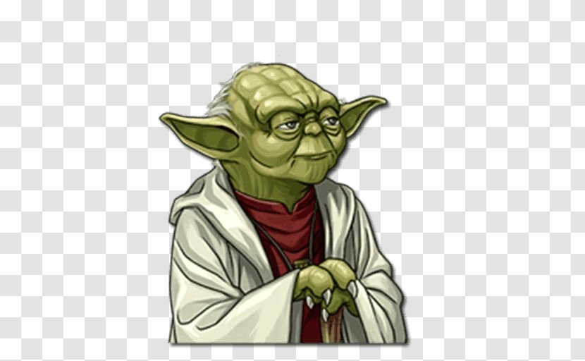 Sticker Telegram Yoda VKontakte - Fictional Character Transparent PNG