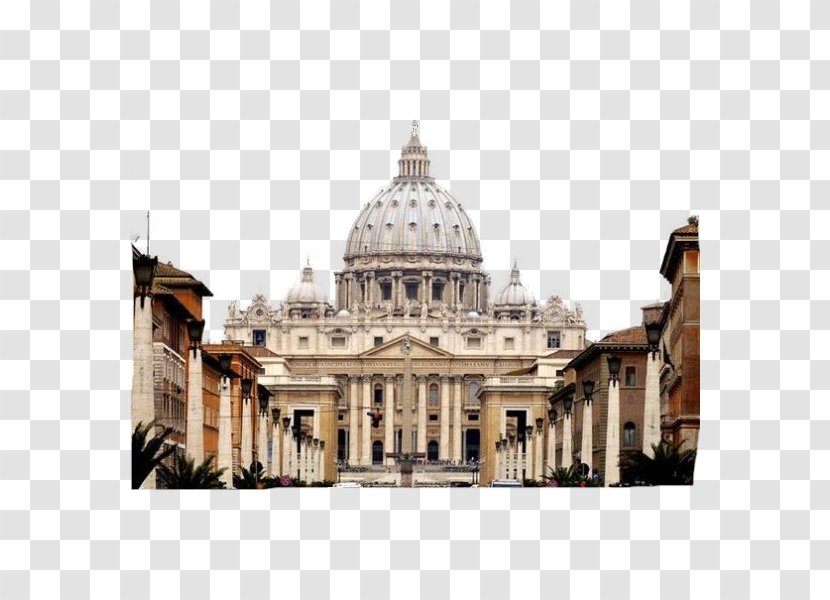 St. Peter's Basilica Sistine Chapel Vatican Museums Square Catechism Of The Catholic Church - Catholicism - Tube Transparent PNG