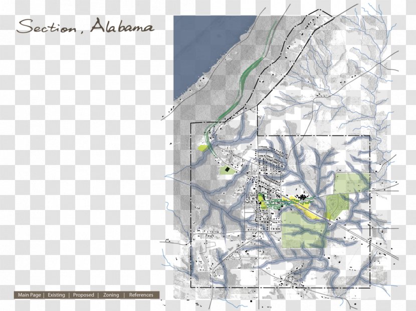 Map Urban Design Land Lot - Plan Transparent PNG
