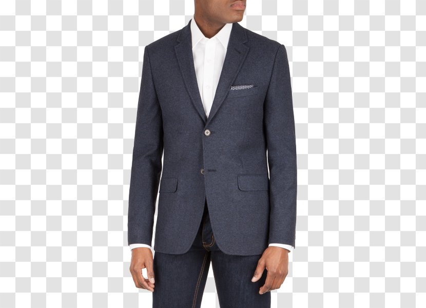 Sport Coat Blazer Saks Fifth Avenue Suit - Button Transparent PNG