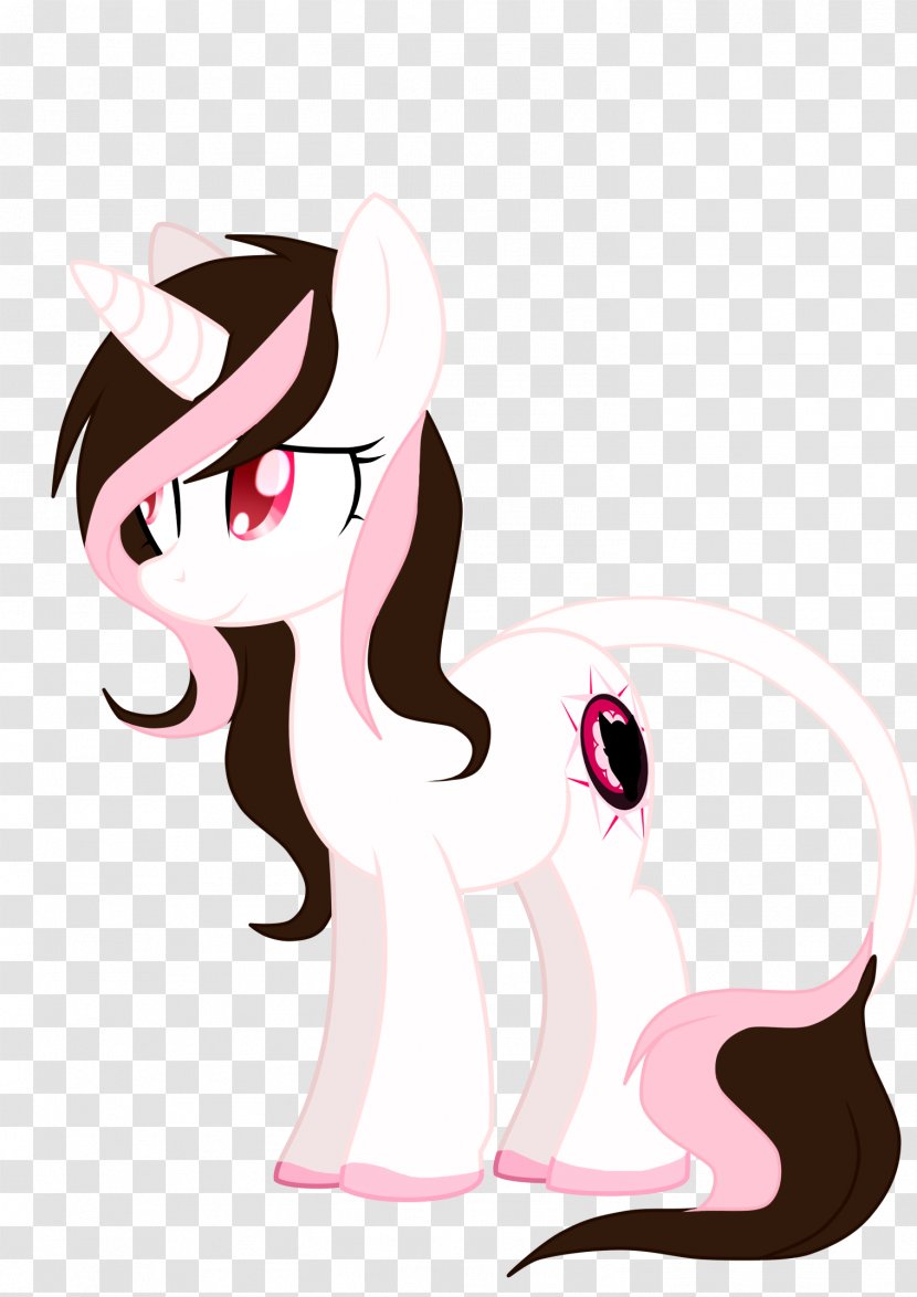 Pony Cat Horse Tail Blog - Flower - Red Transparent PNG