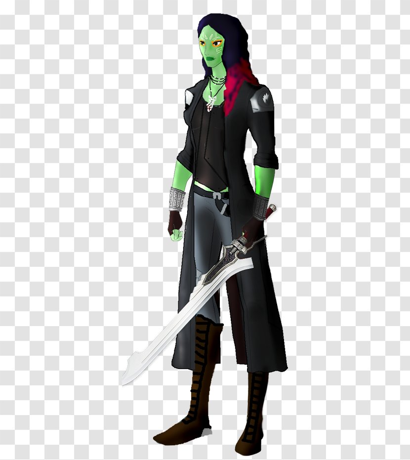 Gamora Thanos Supervillain Marvel Comics Costume - Deviantart Transparent PNG