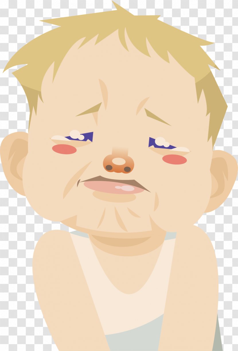 Facial Expression Illustration - Frame - Lost Children Transparent PNG