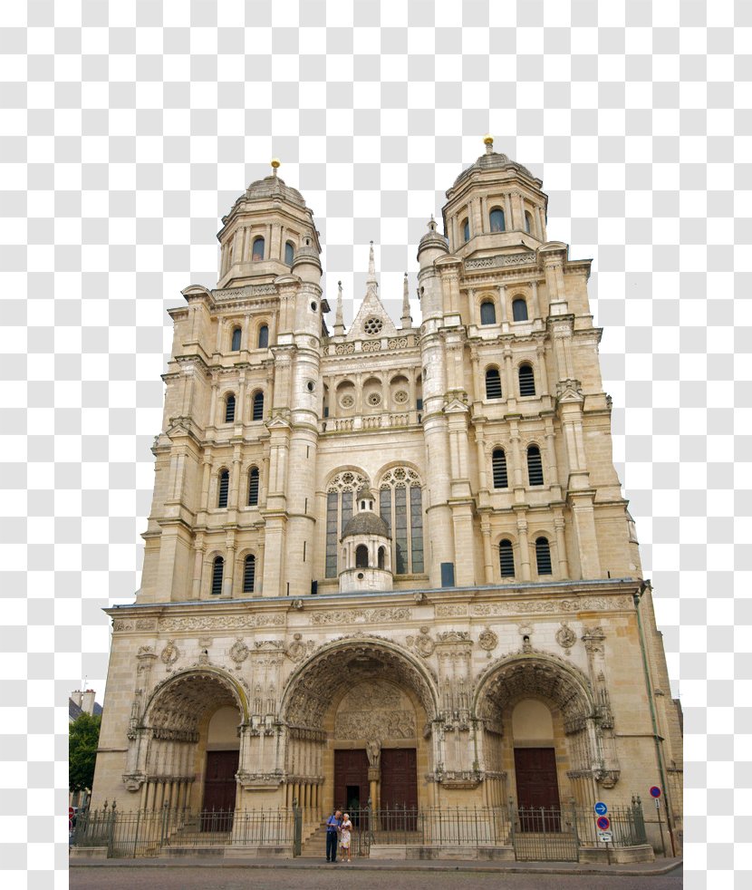 Abbey Of Fontenay Saint Michael Church Paris Autun Cathedral - Facade - French Transparent PNG