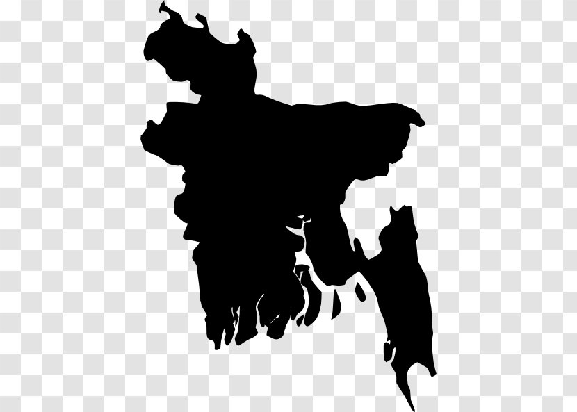 Bangladesh Vector Map - Geography - Cartoon Transparent PNG