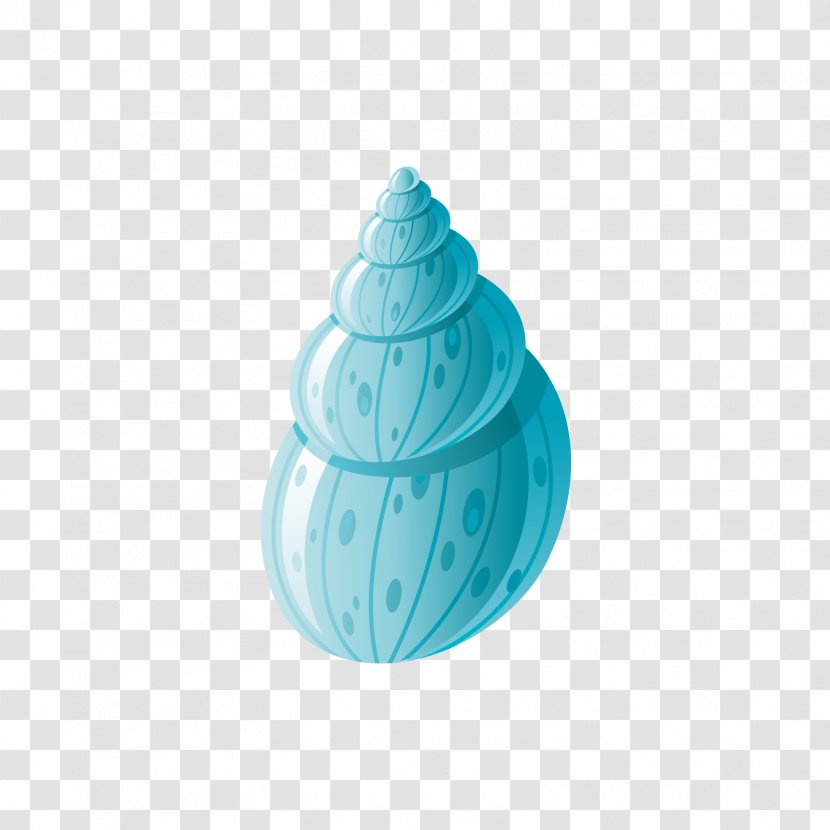 Seashell Sea Snail Caracol - Caracola - Blue Conch Transparent PNG