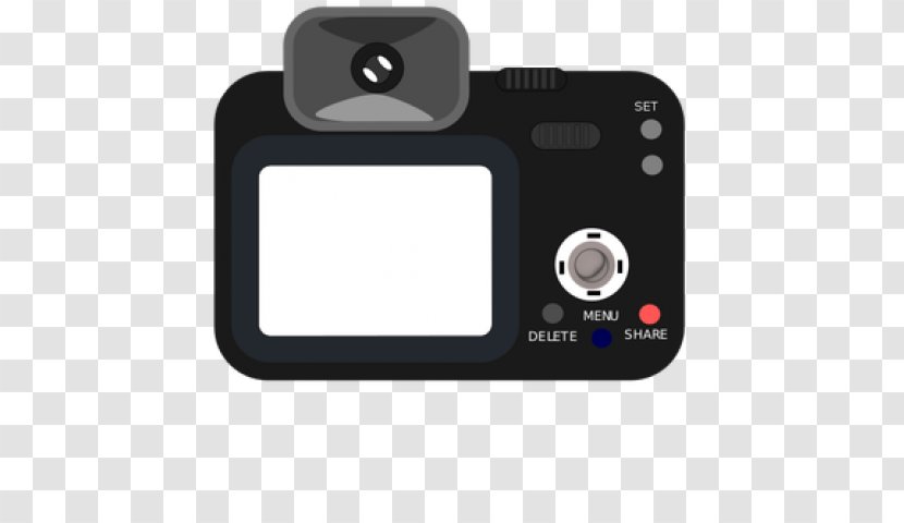 Vector Graphics Digital Cameras Clip Art SLR - Camera Accessory - Nikon Transparent PNG