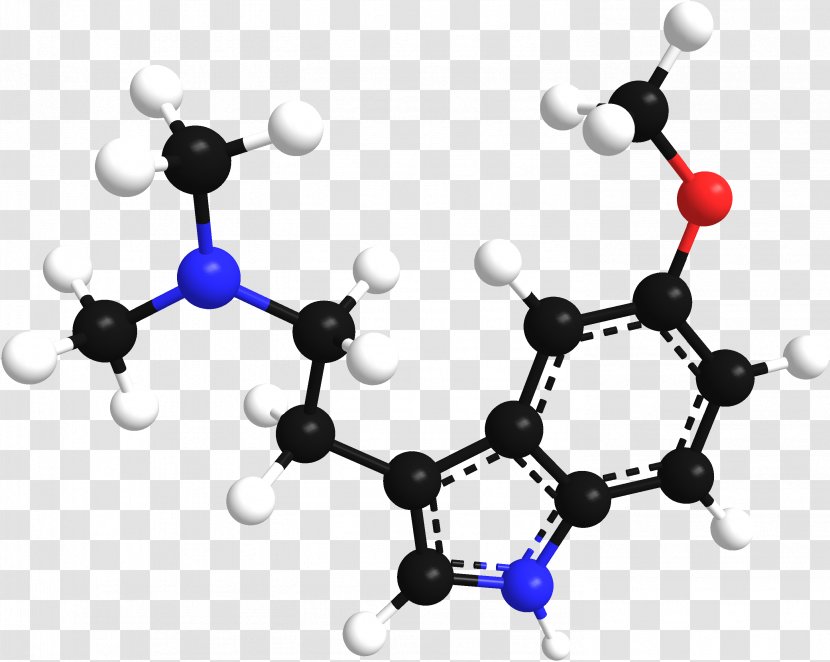 N,N-Dimethyltryptamine 5-MeO-DMT Molecule Chemistry Erowid - Bond Transparent PNG