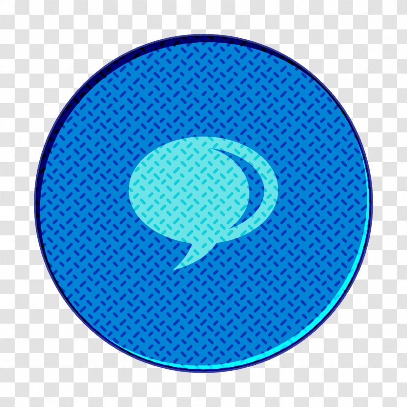 Gg Icon Talk - Symbol Cobalt Blue Transparent PNG