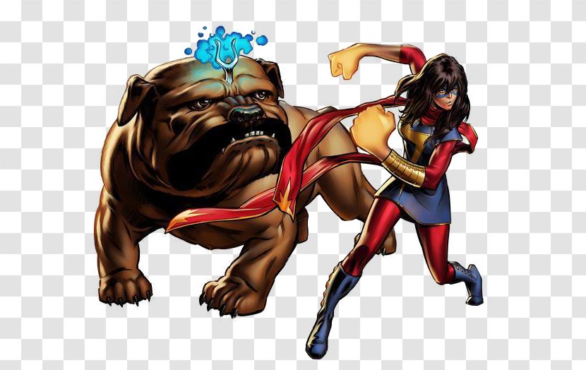 Marvel: Avengers Alliance Carol Danvers Thor Daisy Johnson Lockjaw - Marvel - Maa Transparent PNG