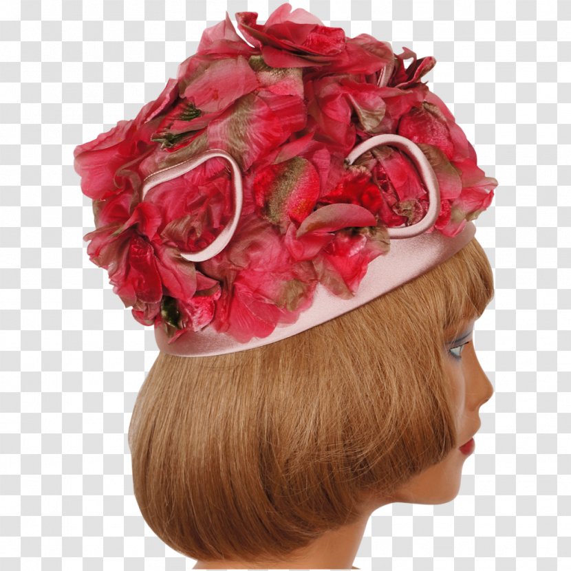 Hat Cut Flowers - Pink Bucket Transparent PNG