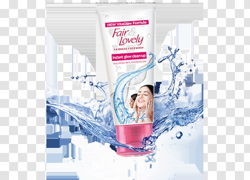 Cleanser Fair & Lovely Retail India - Woman Wash G Transparent PNG