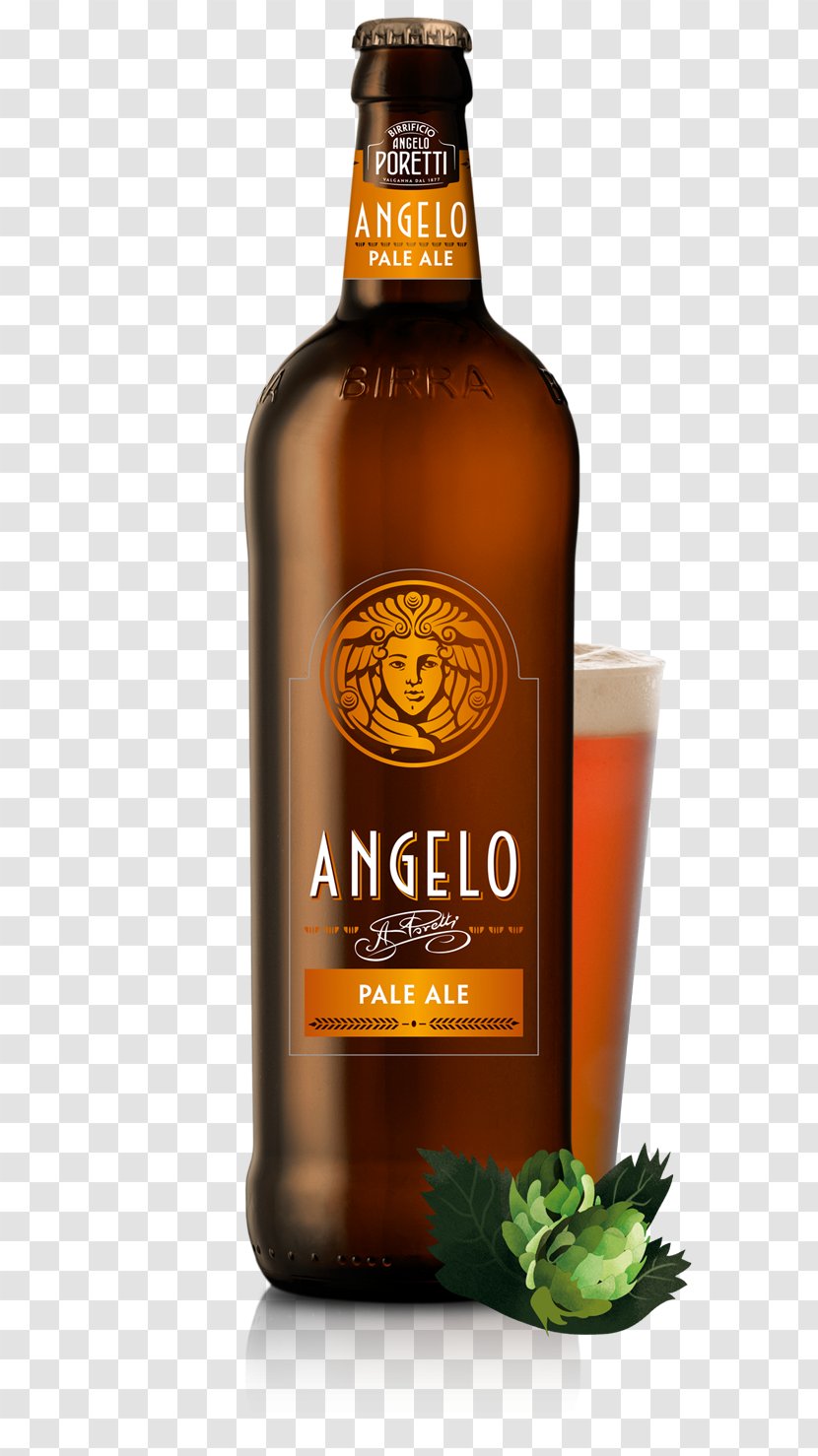 Pale Ale Beer Brown Liqueur - Alcoholic Beverage Transparent PNG