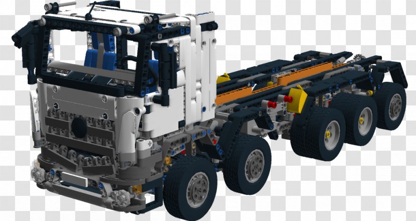 LEGO Digital Designer Lego Technic Mercedes-Benz Arocs City - Chassis - Car Transparent PNG