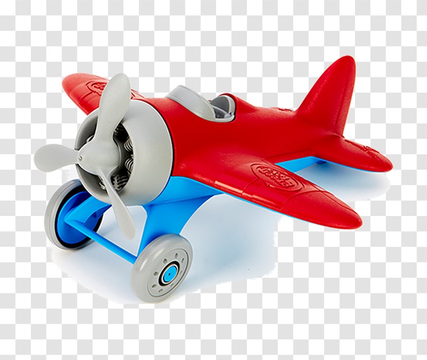 Airplane Green Toys Inc Aircraft Child - Toy Transparent PNG