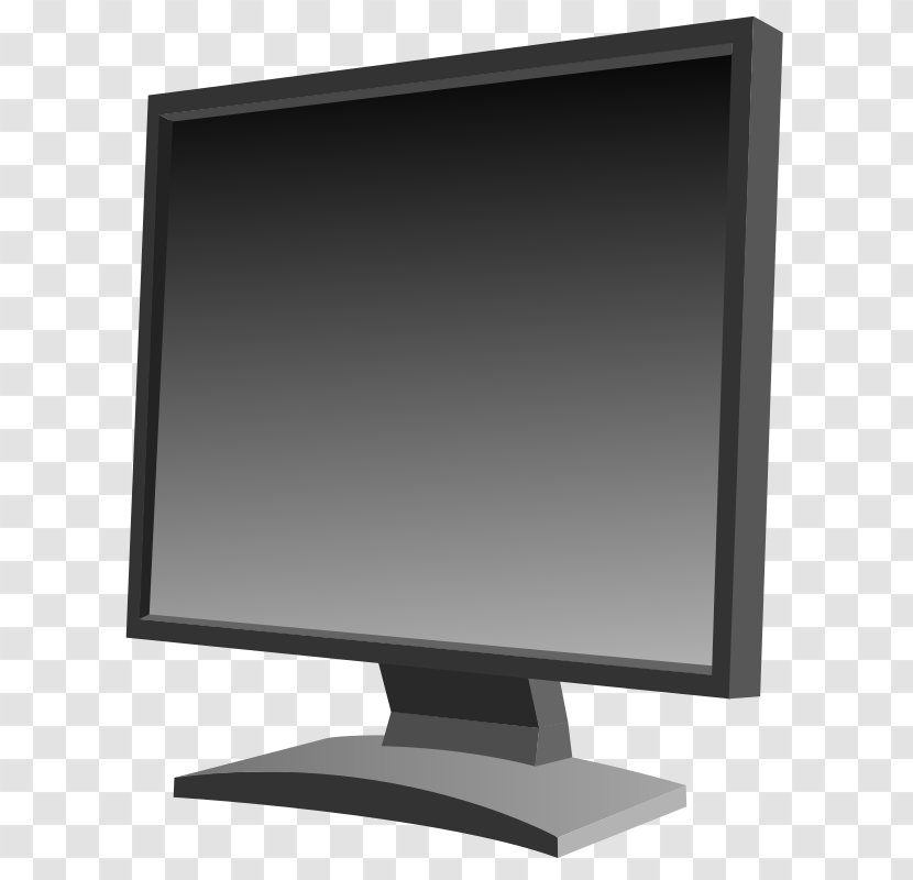 Computer Monitors Liquid-crystal Display Clip Art - Television - Monitor Transparent PNG