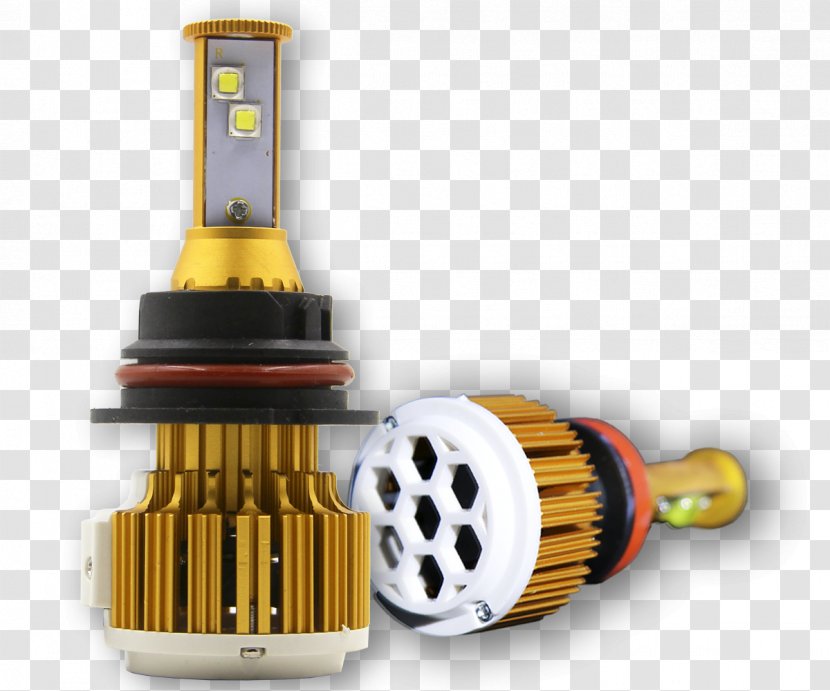 Car Incandescent Light Bulb Headlamp Lumileds - Chiponboard Transparent PNG