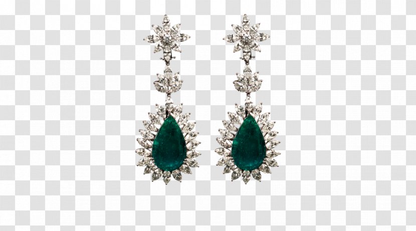 Emerald Earring Turquoise Body Jewellery - Fashion Accessory Transparent PNG