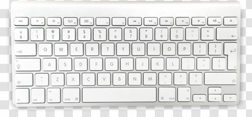 Computer Keyboard Macintosh Magic Trackpad Apple Wireless MacOS - Laptop Part - White Material Free To Pull Transparent PNG