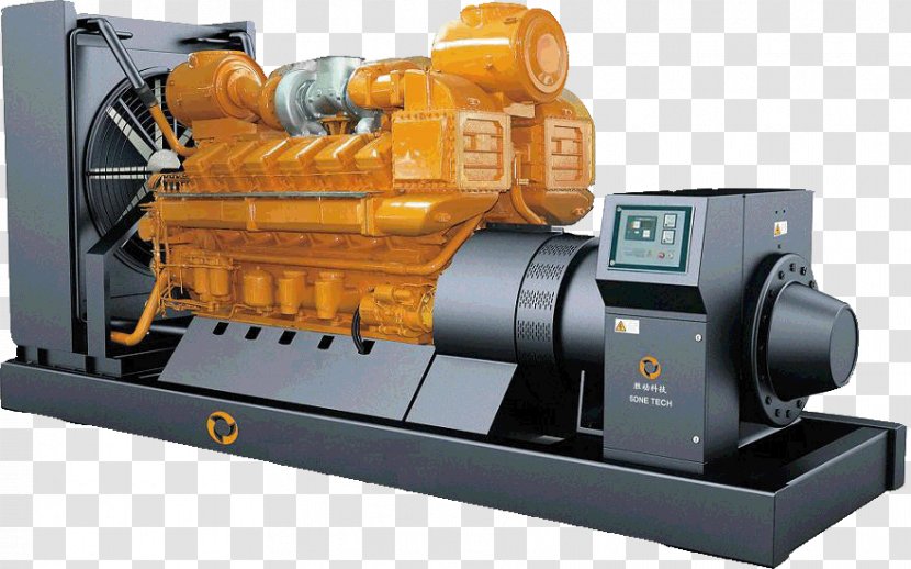 Electric Generator Diesel Electricity Generation Fuel - Cogeneration Transparent PNG