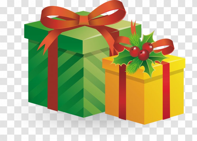 Mrs. Claus Santa Christmas Gift - Box Transparent PNG