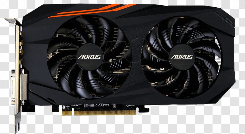 Graphics Cards & Video Adapters AMD Radeon RX 580 AORUS Gigabyte Technology - Gddr5 Sdram - Aorus Pte Ltd Transparent PNG