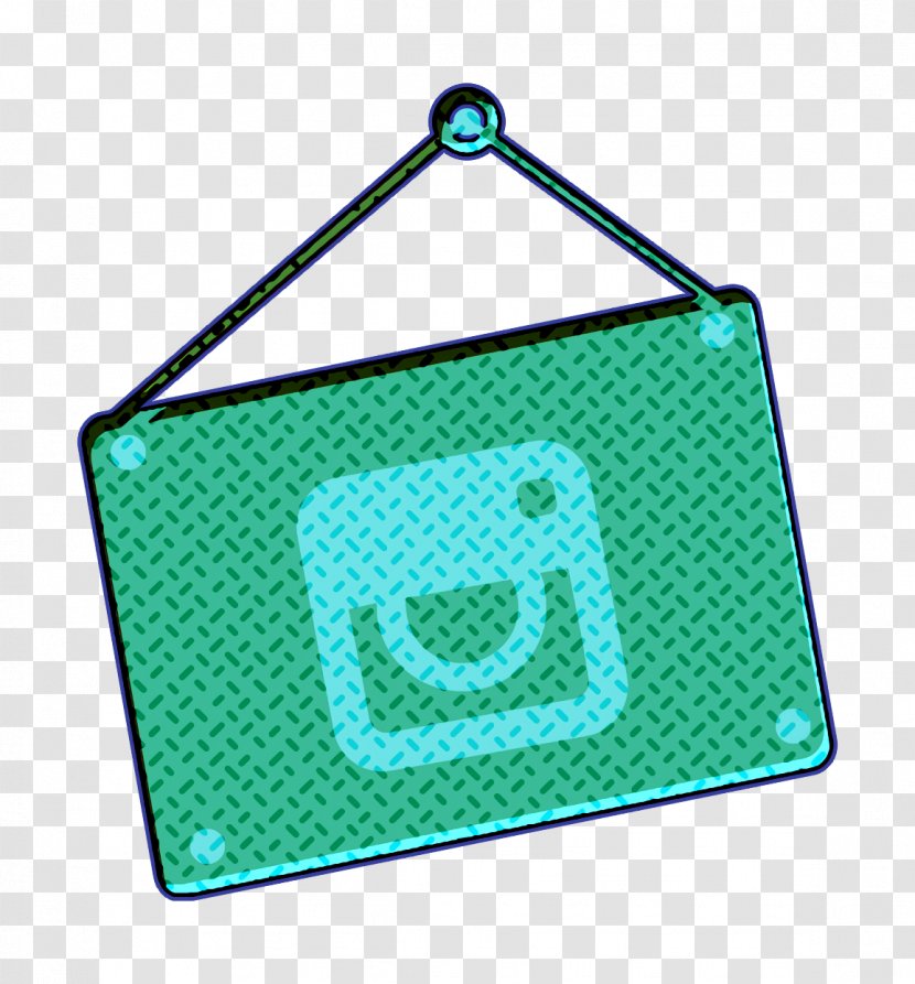 Instagram Icon - Green - Symbol Transparent PNG