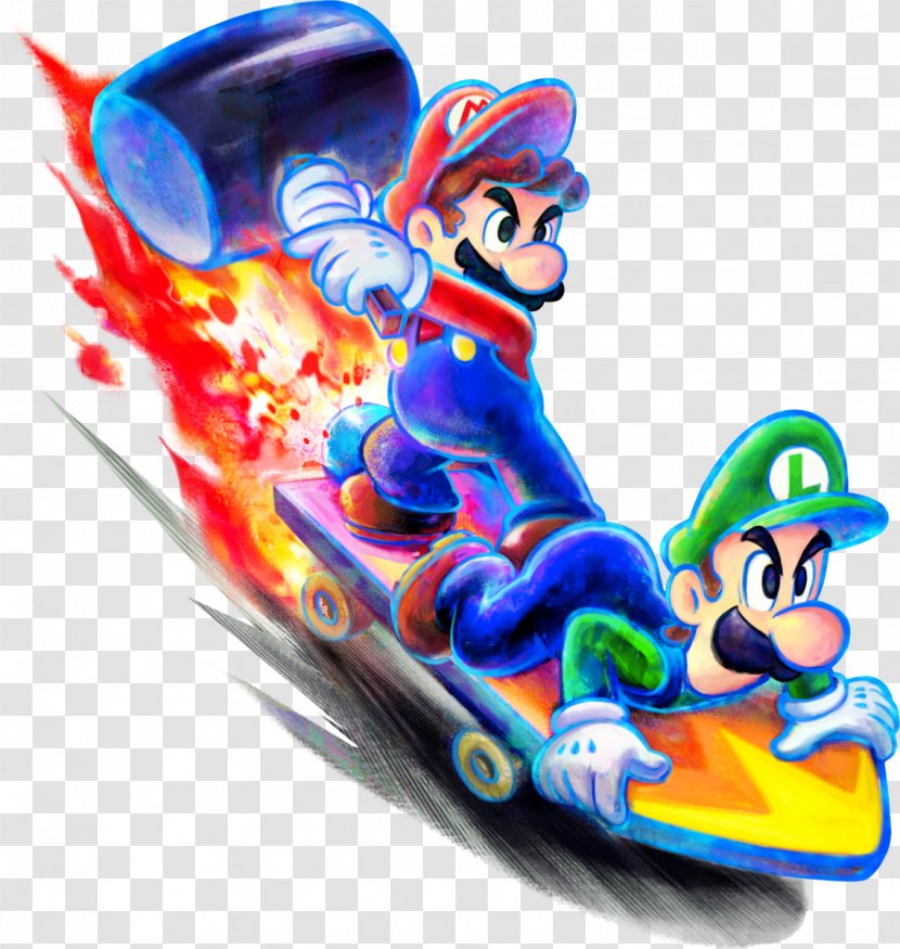 Mario & Luigi: Dream Team Superstar Saga Super RPG Bowser's Inside Story - Nintendo 3ds - Luigi Transparent PNG