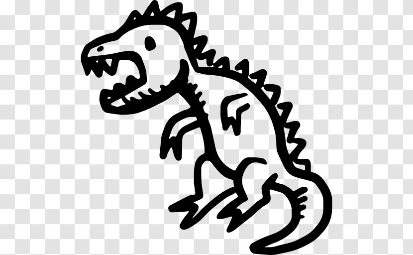 Drawing Art Tyrannosaurus - Dinosaur Vector Transparent PNG