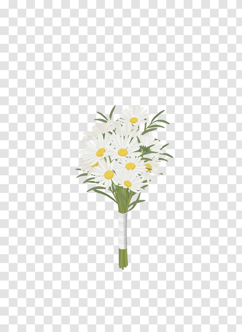Chrysanthemum Indicum Floral Design Common Daisy Flower - Yellow Transparent PNG