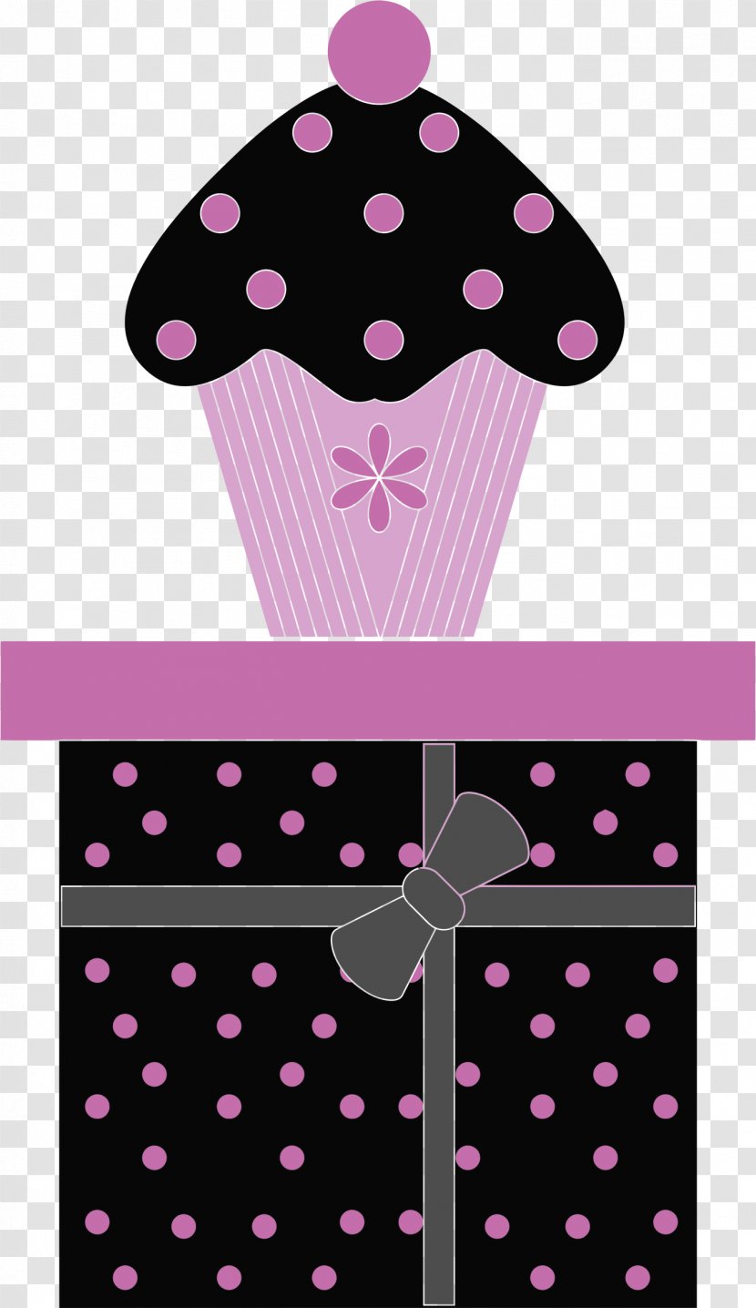 Birthday Cake Cupcake Wish Clip Art - Polka Dot - Cup Transparent PNG