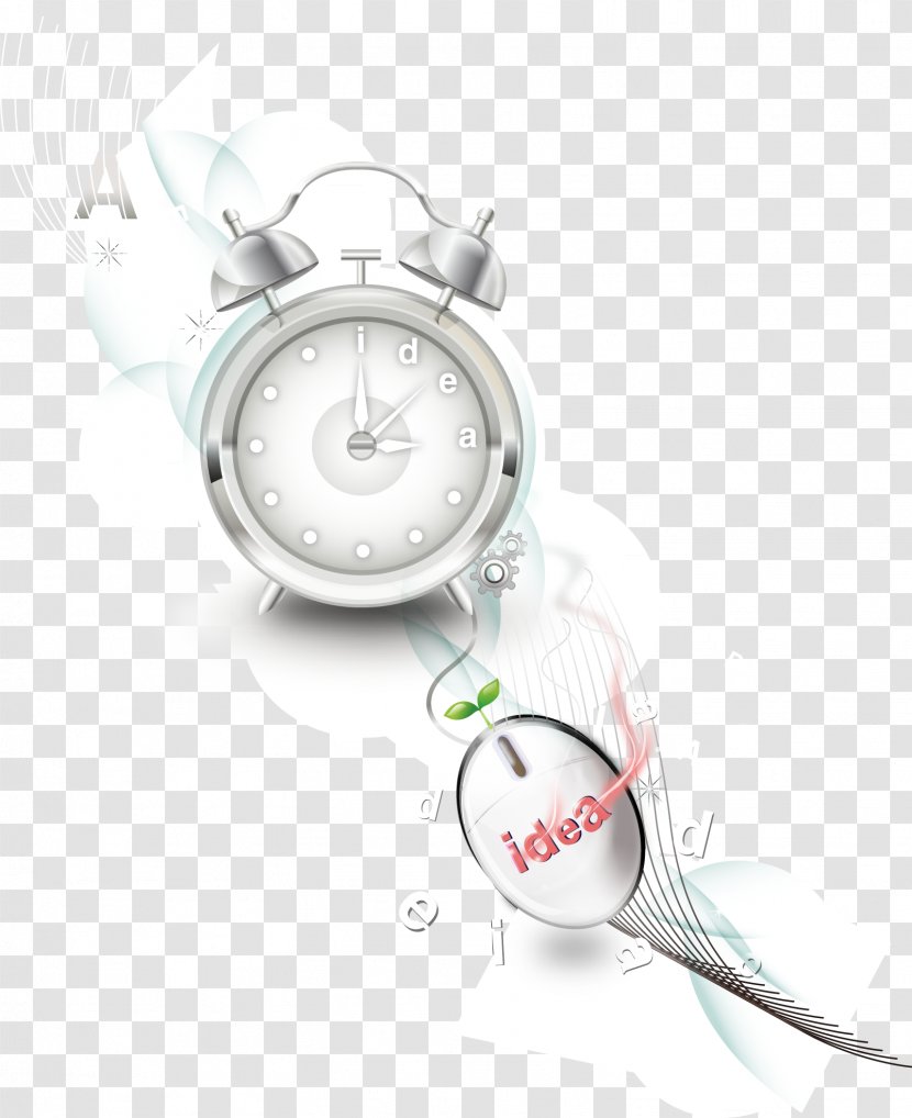 Clock Illustration - Abstract Transparent PNG