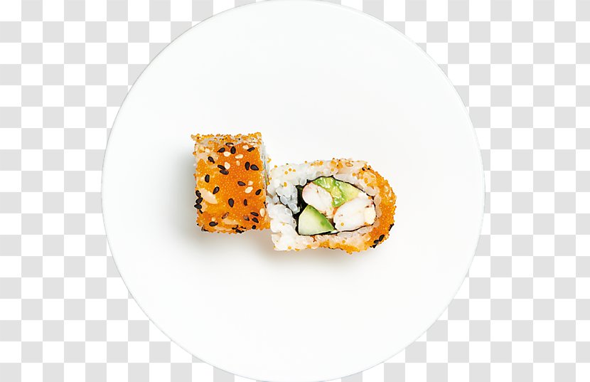 Sushi California Roll Japanese Cuisine Sashimi Food - Garnish - Egg Transparent PNG