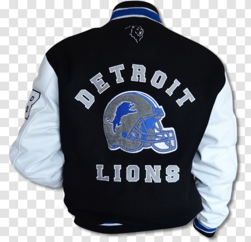 Detroit Lions T-shirt Axel Foley Jacket Letterman - Sports Uniform - Eddie Murphy Transparent PNG