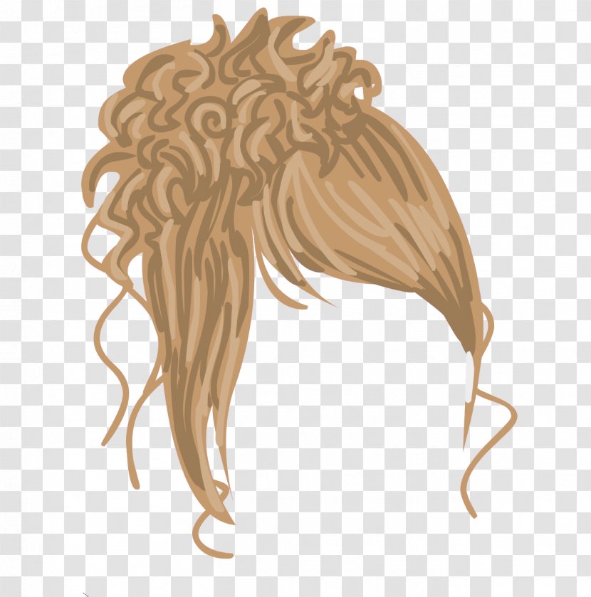 Cartoon Headgear Character Hair - Head Transparent PNG