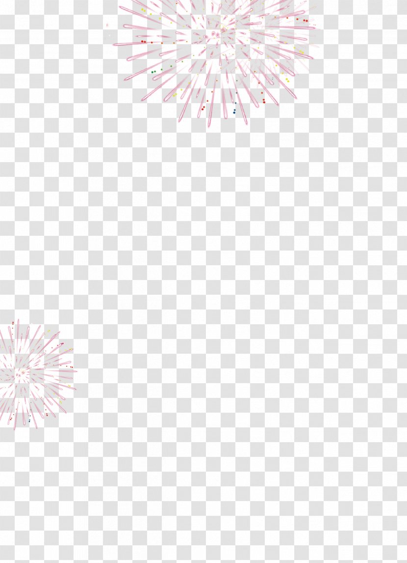 Textile Petal Pattern - Red Festive Fireworks Transparent PNG