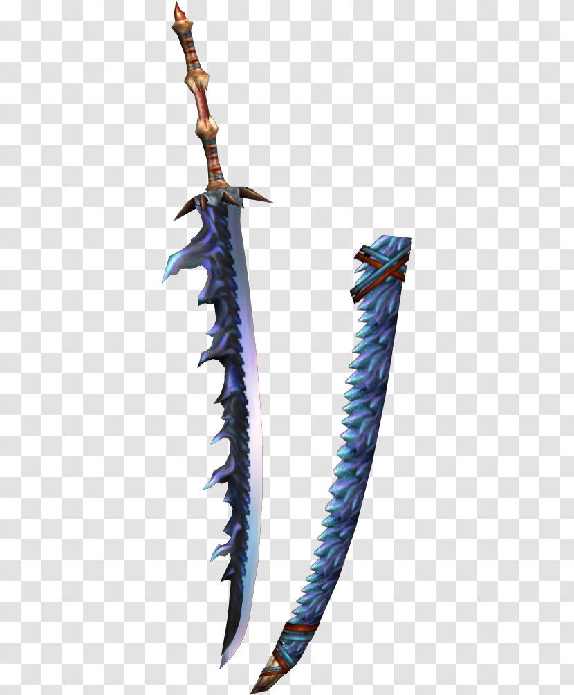 Monster Hunter Freedom Unite Dragonsword 2 Hunter: World - Cold Weapon - Avatar The Last Airbender Image Transparent PNG