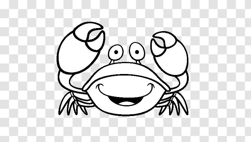 Drawing Painting Crab Coloring Book - Silhouette Transparent PNG