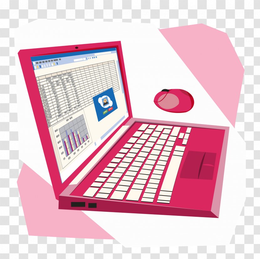 Laptop Illustration - Brand - Vector Transparent PNG