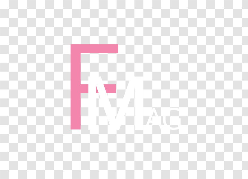 Logo Brand Pink M Line Transparent PNG