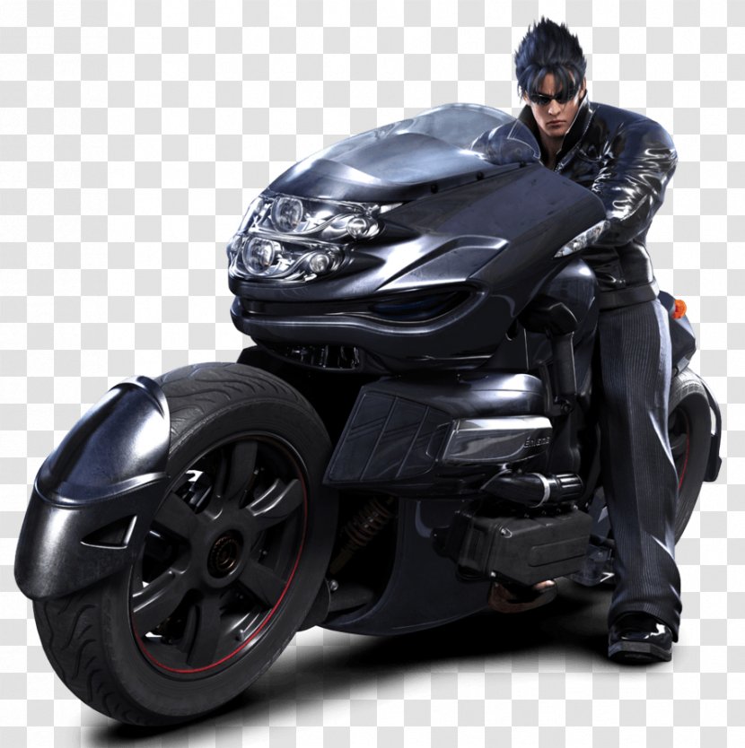 Tekken 3 Street Fighter X 6 4 - Bloodline Rebellion - Motorbiker On Motorcycle Image Man Transparent PNG