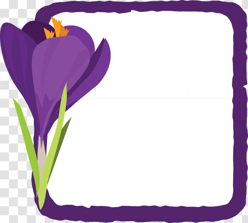 Flower Frame Transparent PNG