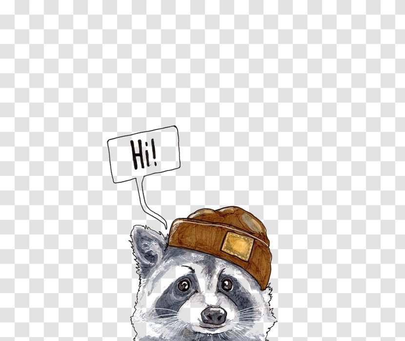Raccoon Giant Panda Pet Puppy Face Animal - User - Cartoon Transparent PNG