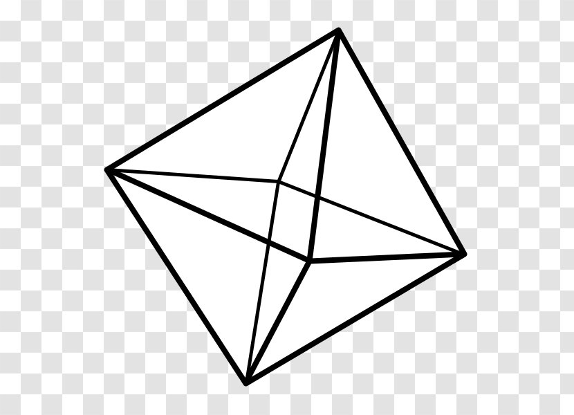 Octahedron Octahedral Molecular Geometry Triangle Symmetry Transparent PNG