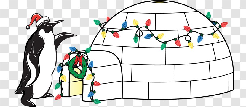 Igloo Christmas Clip Art - Blog Transparent PNG