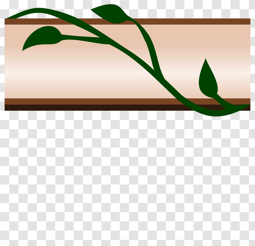 Free Content Clip Art - Plant Stem - Greek Border Pattern Transparent PNG