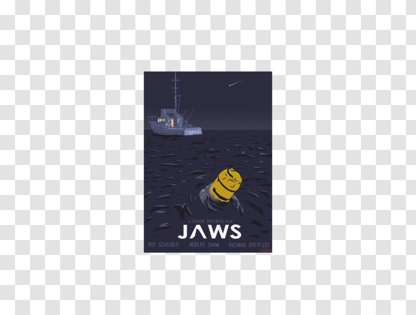 Film Poster Horror Illustrator - Jaws 3d - Barrels Of Bitumen Transparent PNG