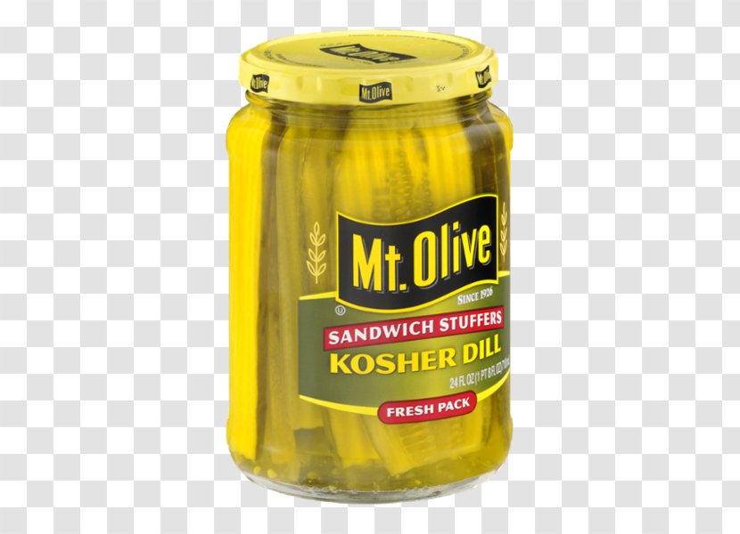 Relish Pickled Cucumber Mt. Olive Pickle Company Mount Pickling - Jar - Table Transparent PNG