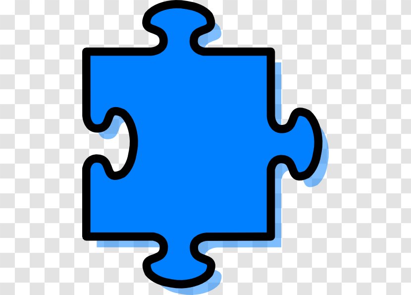 Jigsaw Puzzles Clip Art Puzzle Video Game Vector Graphics - Area - Blue Glow Transparent PNG